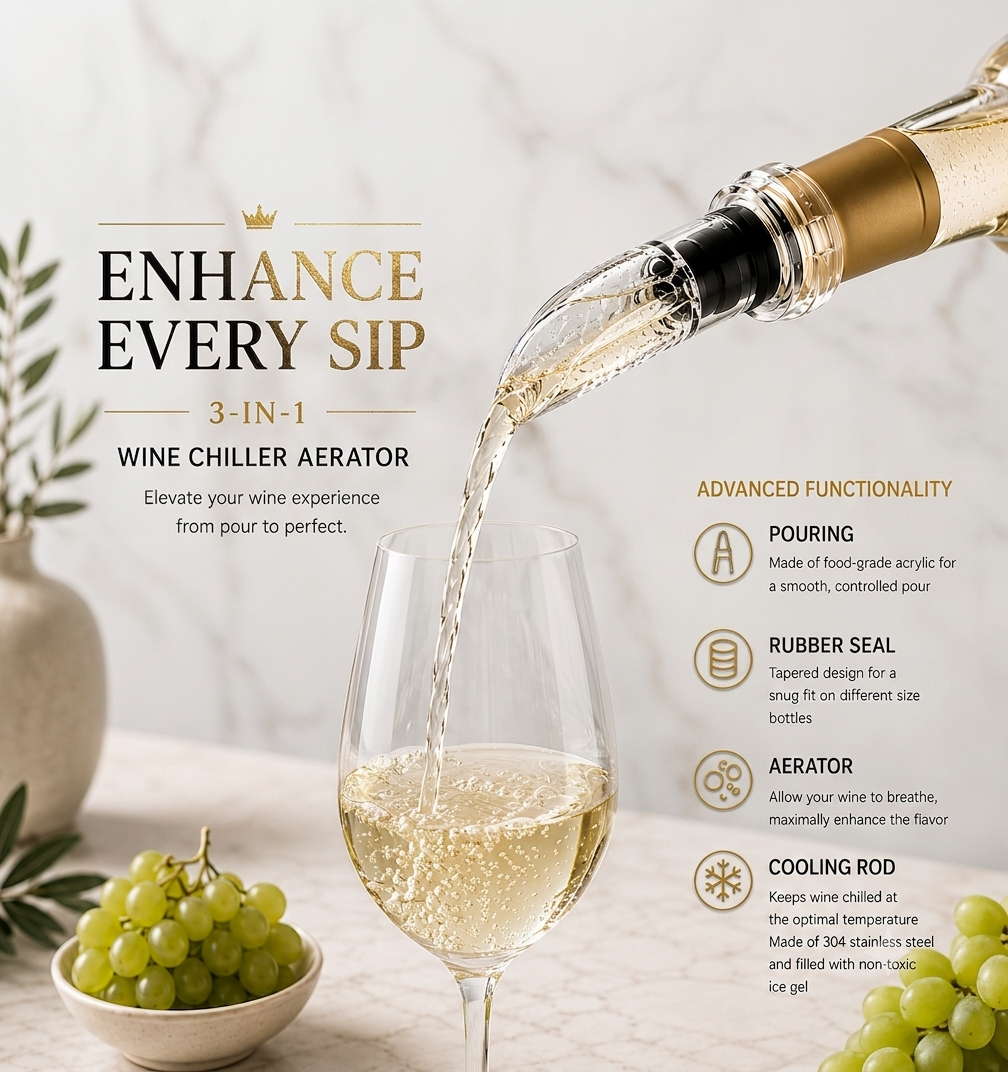 Cork Society Chill™ Wine Bottle Chiller