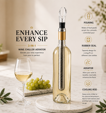 Cork Society Chill™ Wine Bottle Chiller