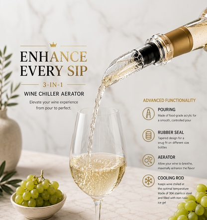 Cork Society Chill™ Wine Bottle Chiller
