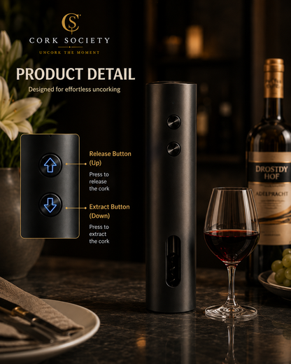 Cork Society Uncork™ Rechargeable Electric Wine Opener